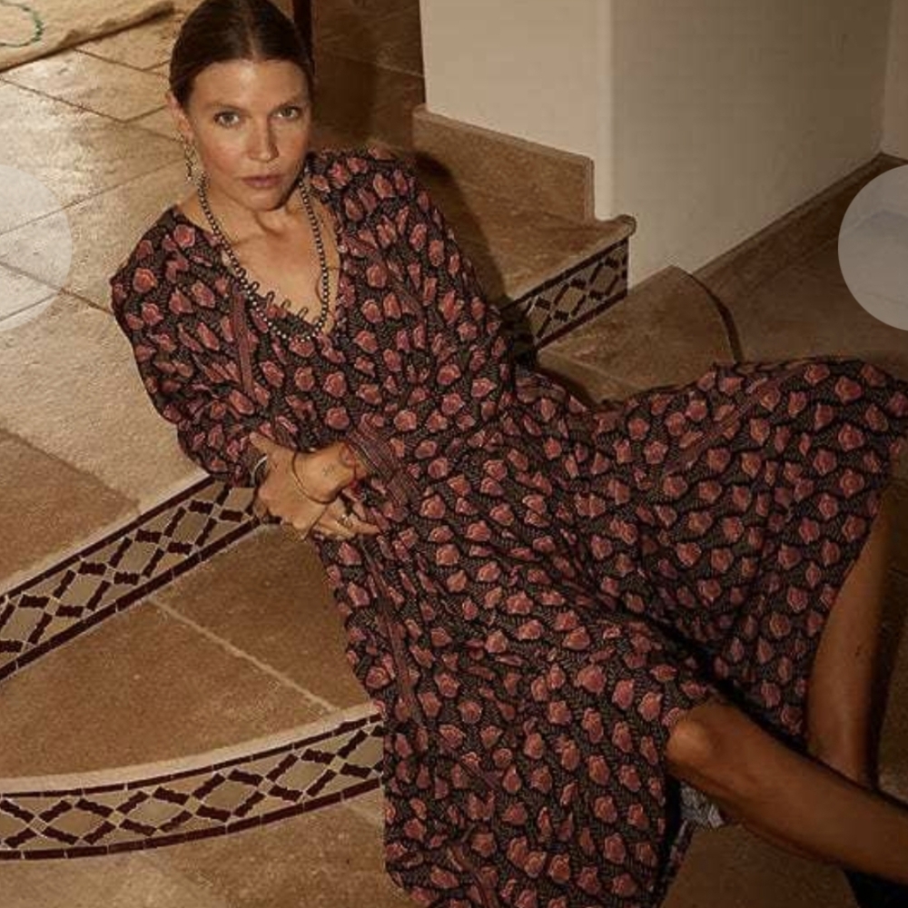 Natalie Martin Fiore Maxi - Tulip Black Medium - PRICE IS FIRM
